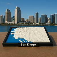 3D-Miniaturstadt: Amsterdam