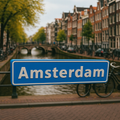 Naambord Amsterdam - Premium Quality