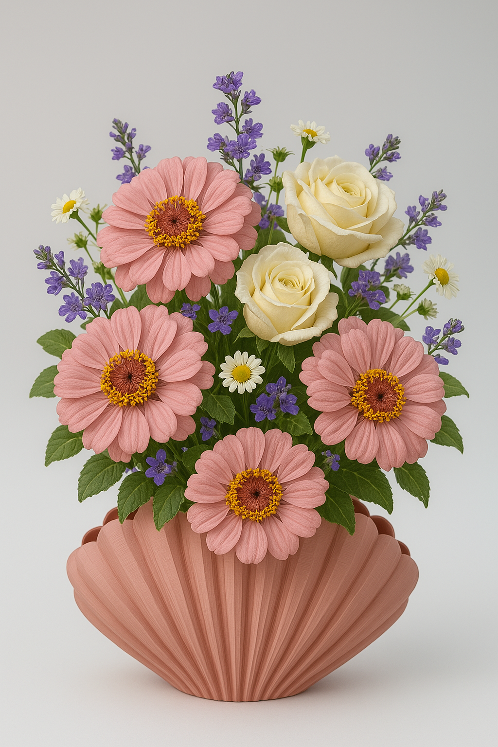 Vaas met modern gedraaid design - Premium Quality