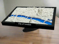 3D Geprinte Miniatuur City of London – Gedetailleerde Stadskaart en Skyline - Premium Quality
