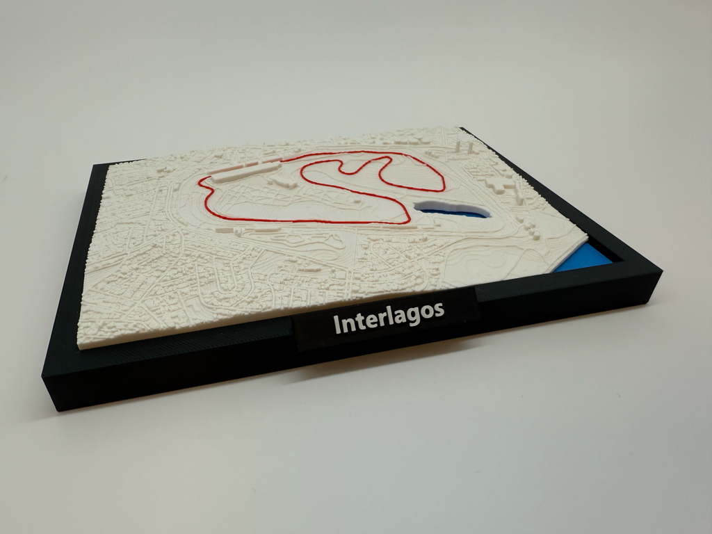 Miniatuur F1 Circuit: Interlagos -Premium Quality