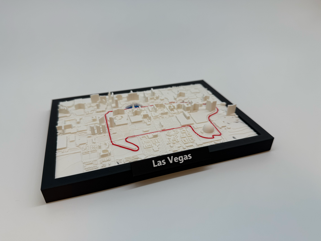 Miniatuur F1 Circuit: Las Vegas - Premium Quality