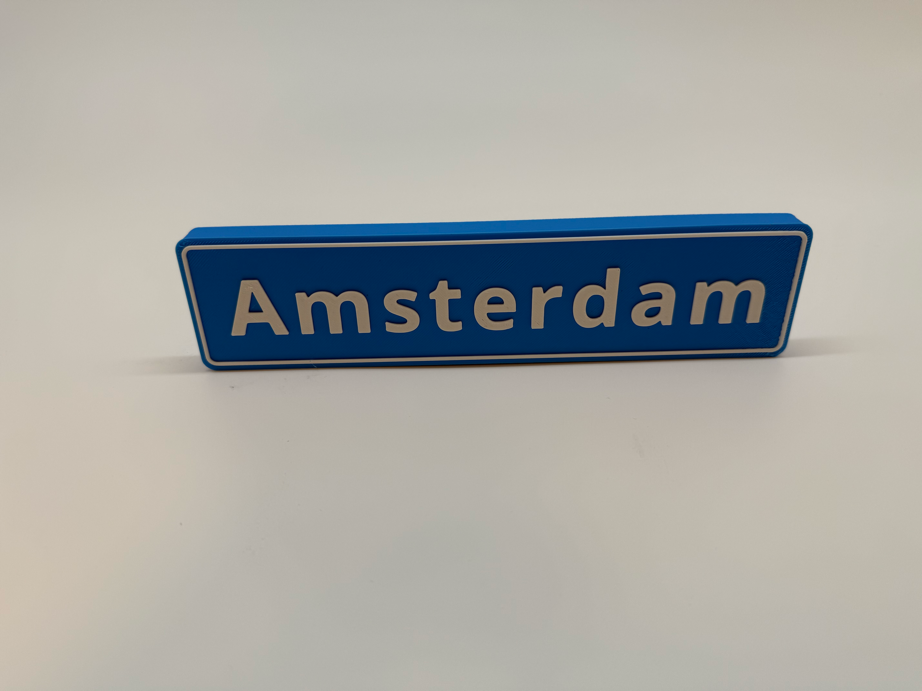 Naambord Amsterdam - Premium Quality