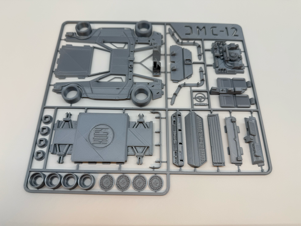 DMC DeLorean Schaalmodel - Premium Quality