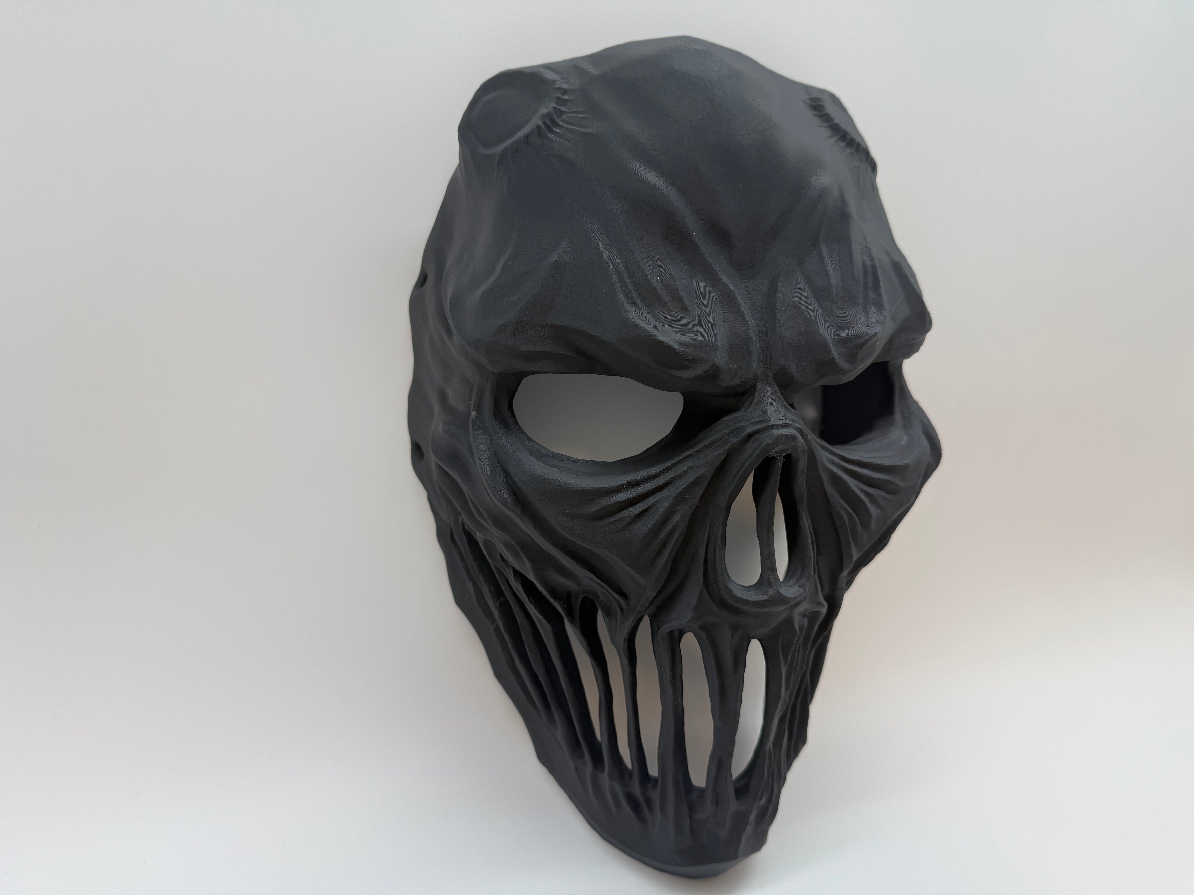 Zwarte Horror Schedel Masker – De Ultieme Griezelige Look - Premium Quality