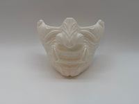 White Oni Mask – Japanese Demonic Face Mask – Premium Quality
