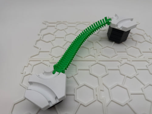 GraviTrax Compatibele Rupsband Drop – Set van 8, Groen - Premium Quality