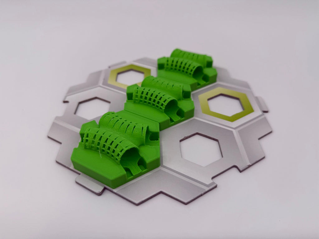 GraviTrax 3D Printing Expansion – Set of 3 Turbo Tunnels - Premium Quality