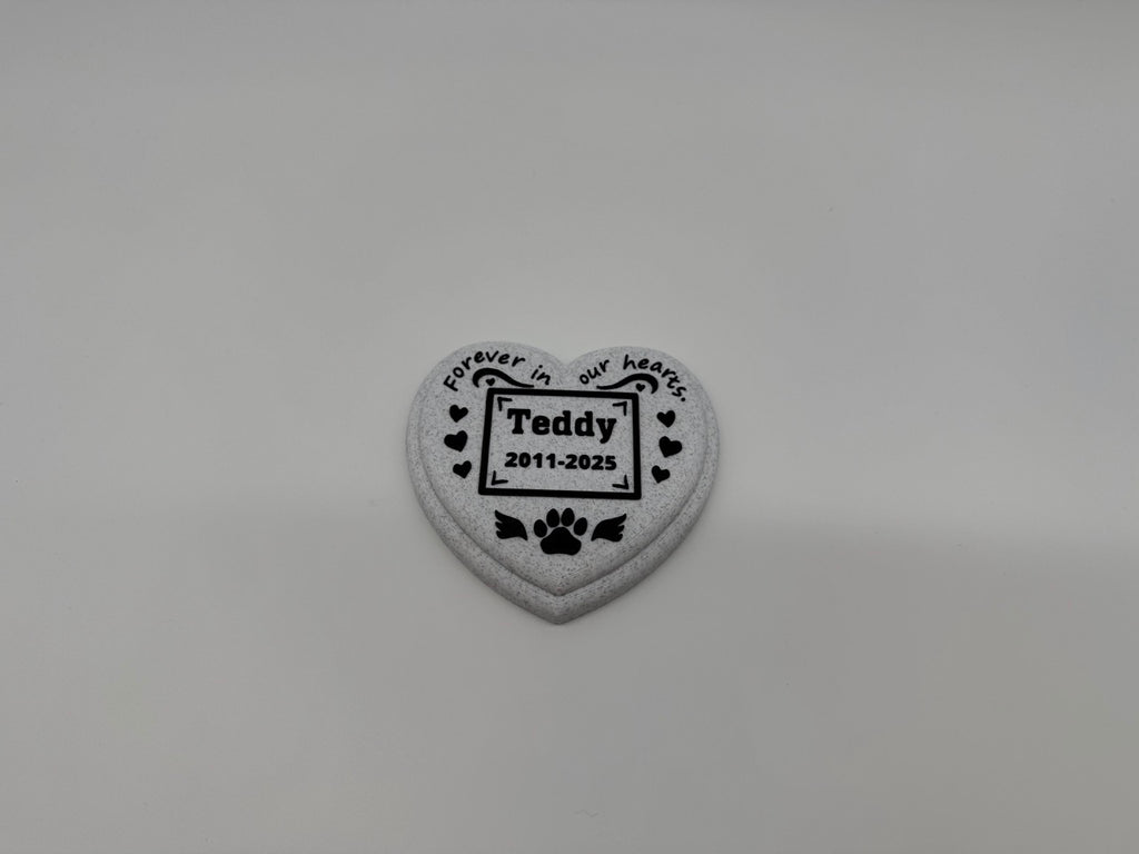 Personalised Pet Memorial Stone - A Timeless Memento - Premium Quality