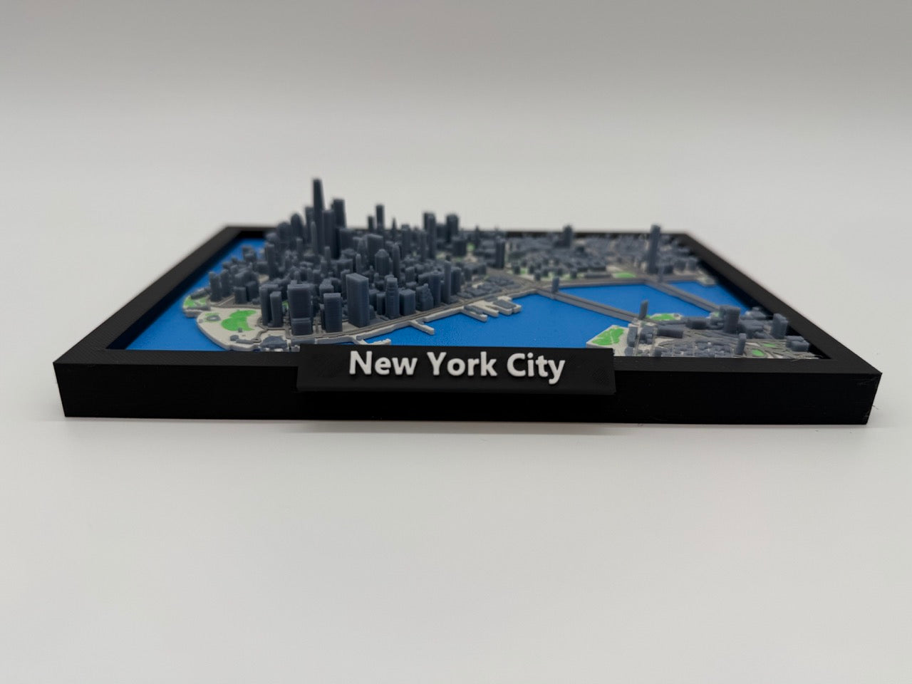 New York City Skyline - Gedetailleerde Stadskaart Decor en Cadeau - Premium Quality