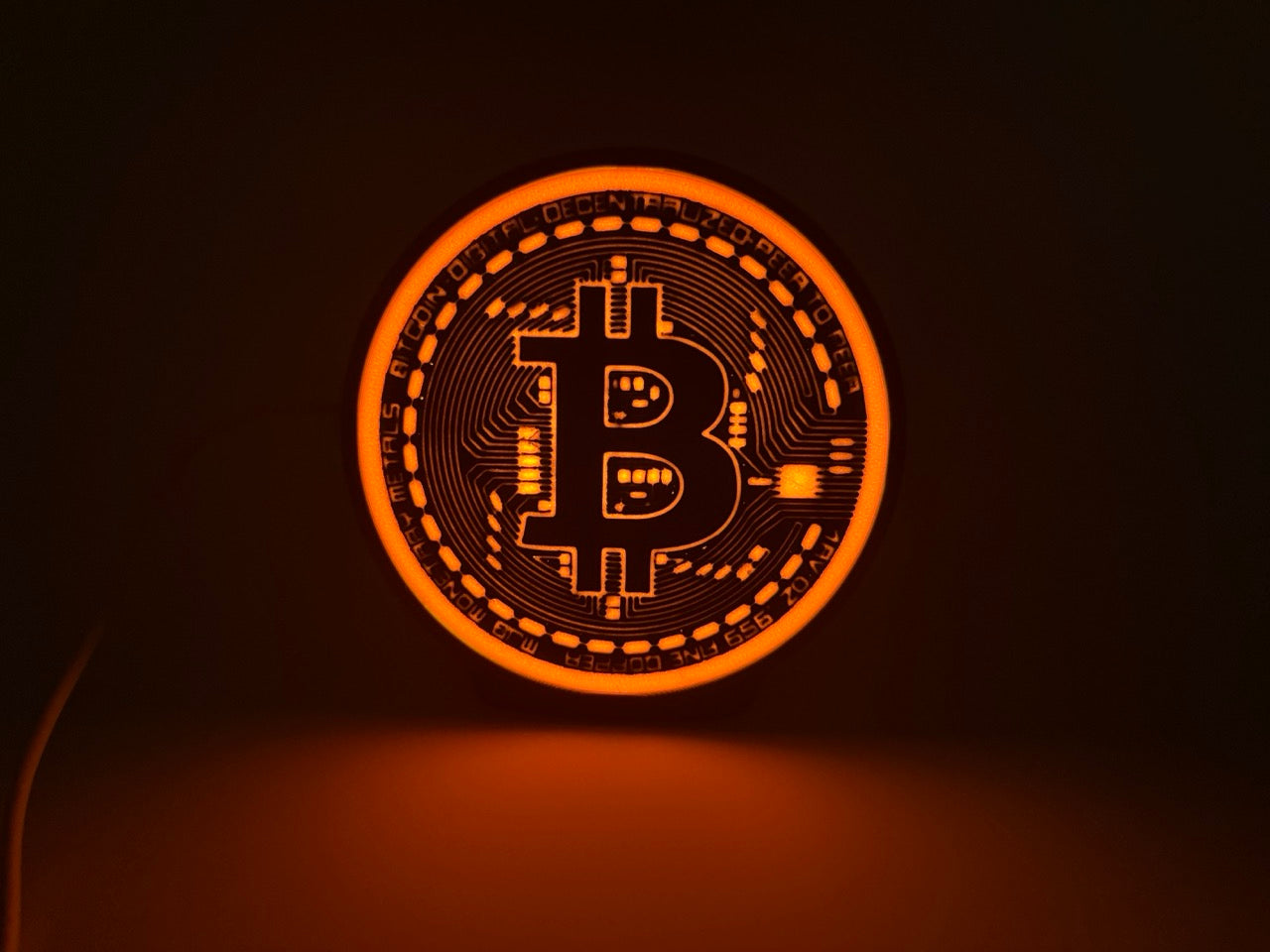 Bitcoin LED-lamp – Decoratieve verlichting voor crypto-enthousiastelingen - Premium Quality