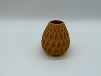Vaas met Diamantpatroon – Moderne Decoratieve Bloempot – Geometrisch Design